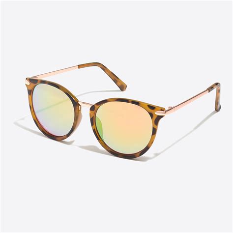 rose gold cat eye sunglasses